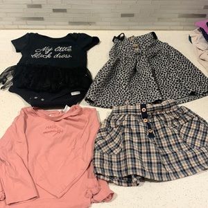 1 long sleeve 1 skirt 1 dress